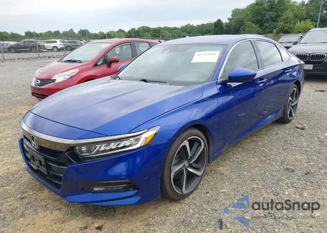 2018 Honda Accord Sport from USA, damaged, VIN 1HGCV1F30JA124000